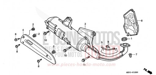 EXHAUST MUFFLER FES1251 de 2001